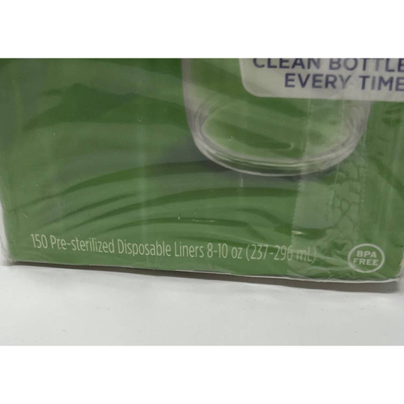 NEW Playtex Baby Drop-ins Liners for Nurser Bottles, 8 oz, 150 ct- SEALED - Picture 5 of 6